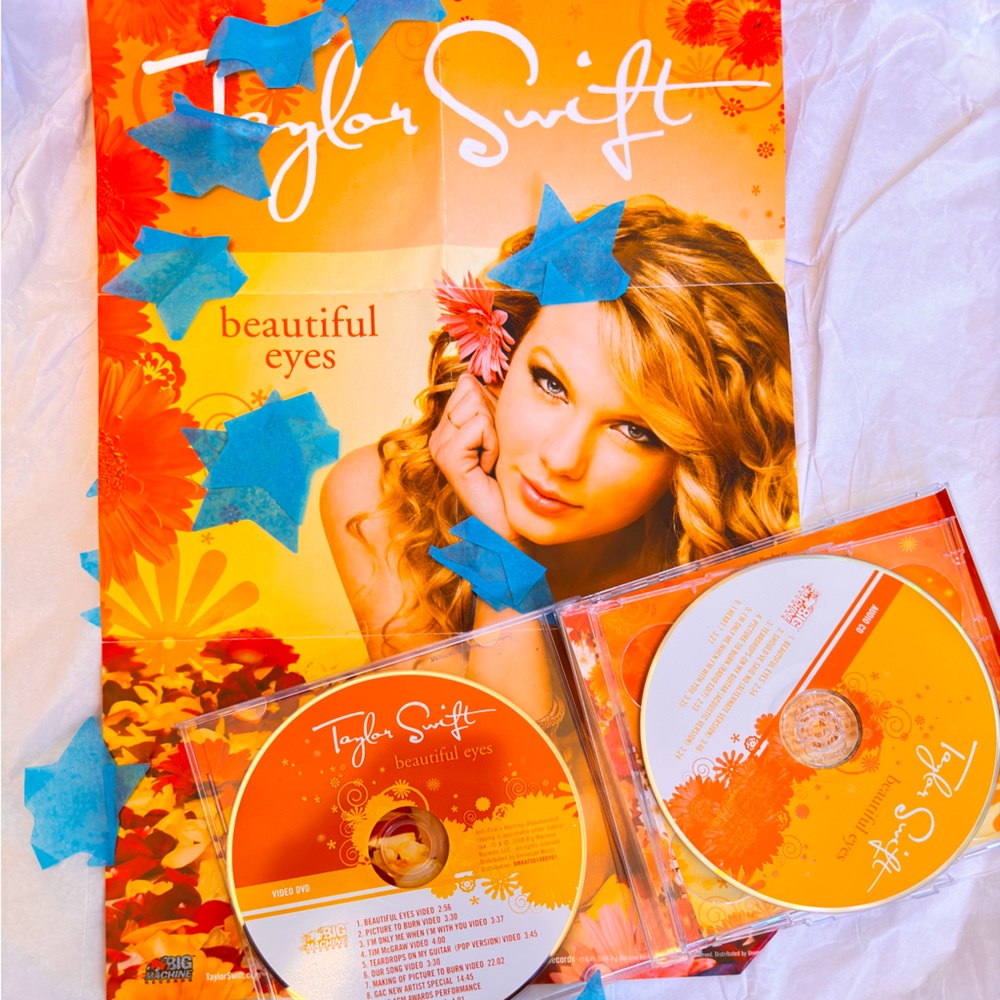 Taylor Swift Beautiful Eyes CD DVD